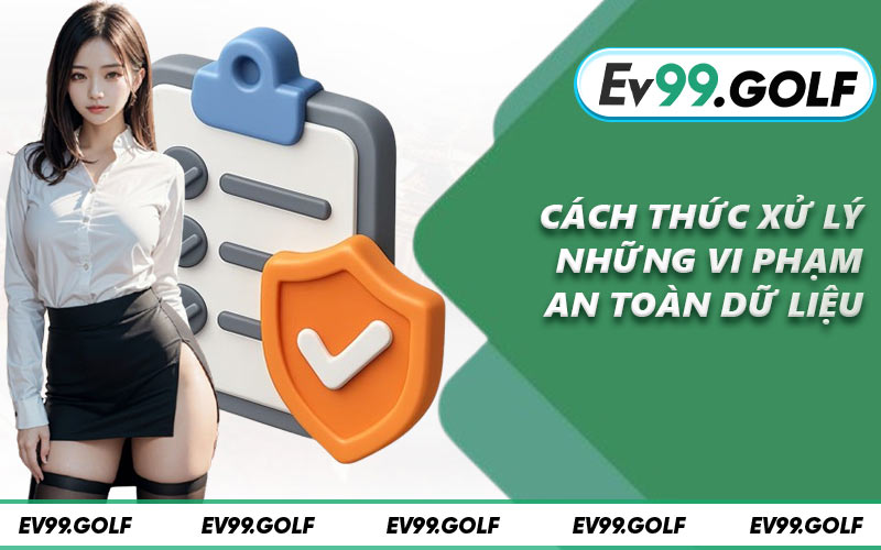 Cách thức xử lý những vi phạm an toàn dữ liệu